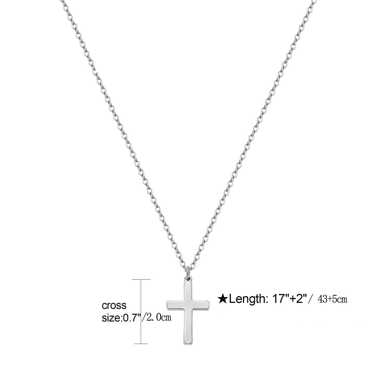 Minimalist Cross Necklace