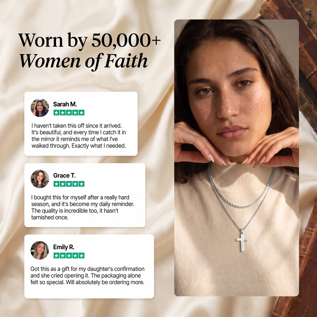 The Double Cross Necklace